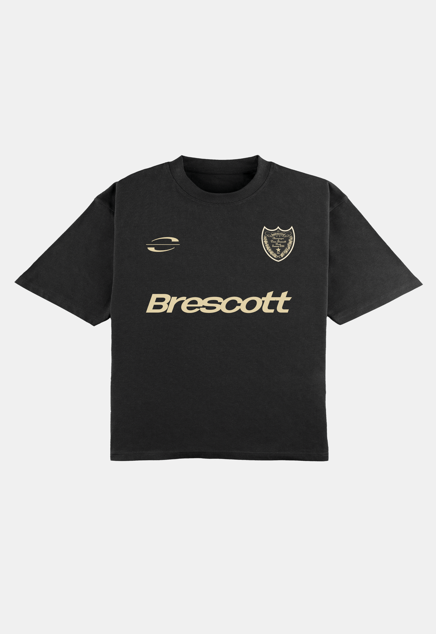 APRÈS FOOTBALL BLACK T-SHIRT