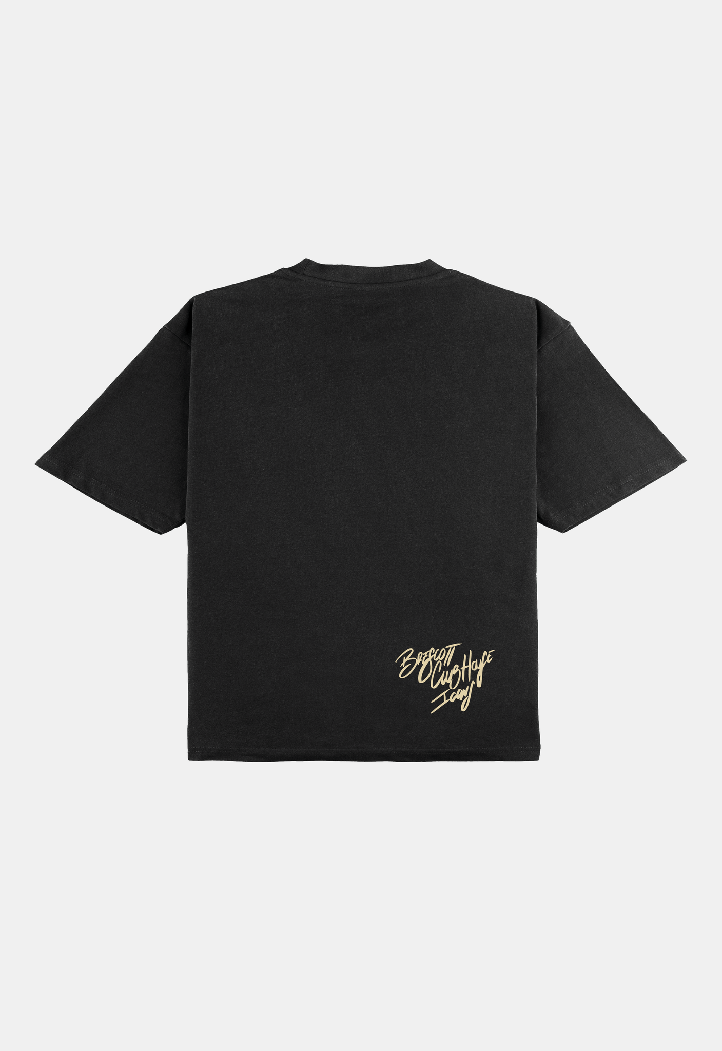 APRÈS FOOTBALL BLACK T-SHIRT