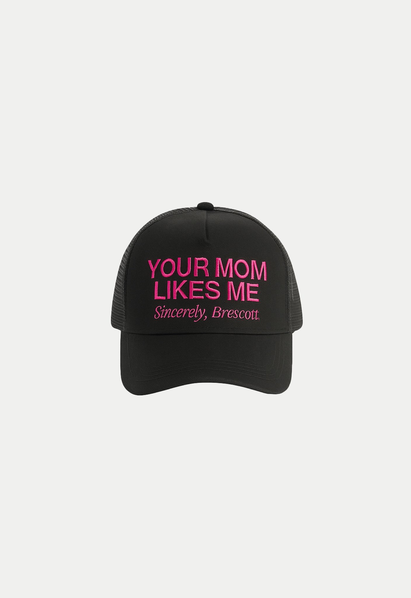 YOUR MOM LIKES ME BLACK CAP