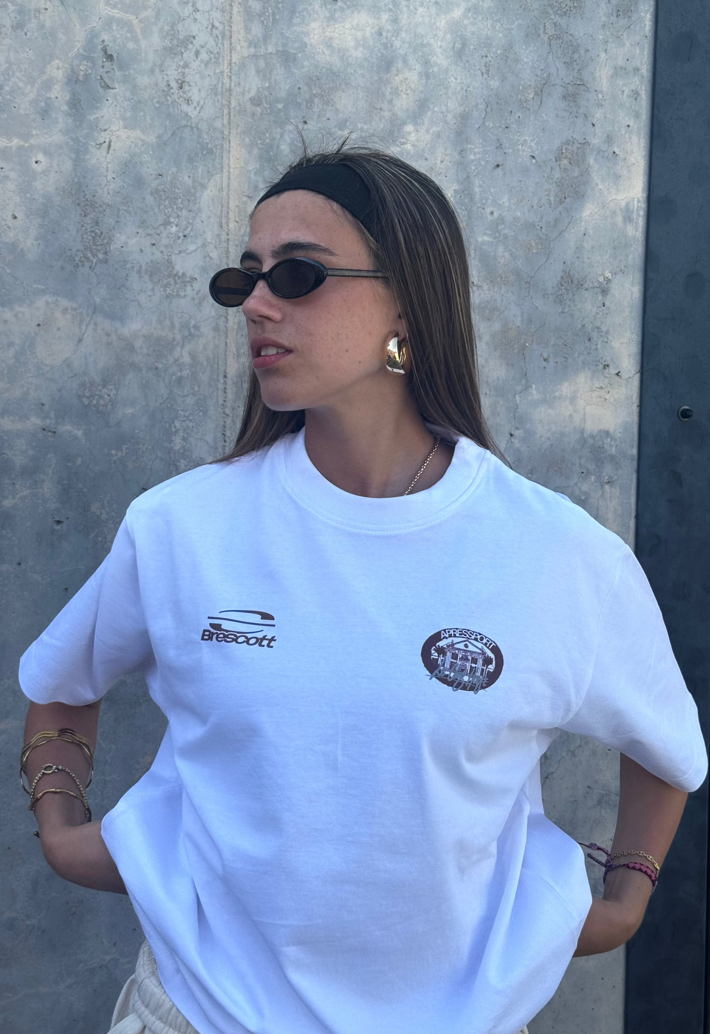 APRÈS TENNIS WHITE T-SHIRT