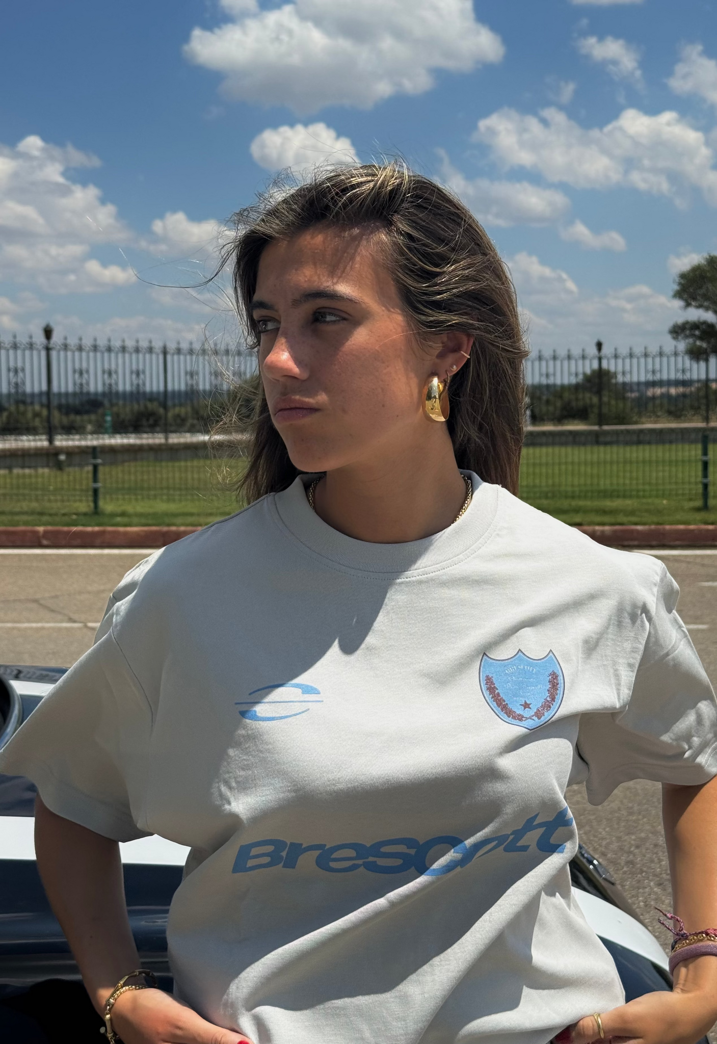 APRÈS FOOTBALL GRAY T-SHIRT