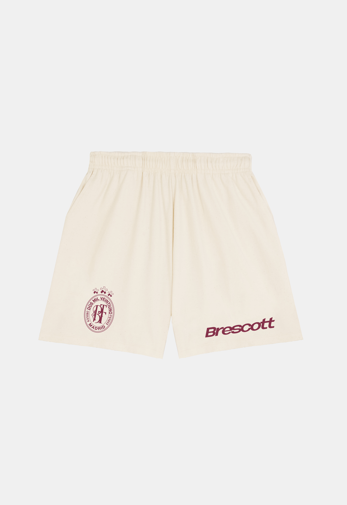 BADGE BEIGE SHORT