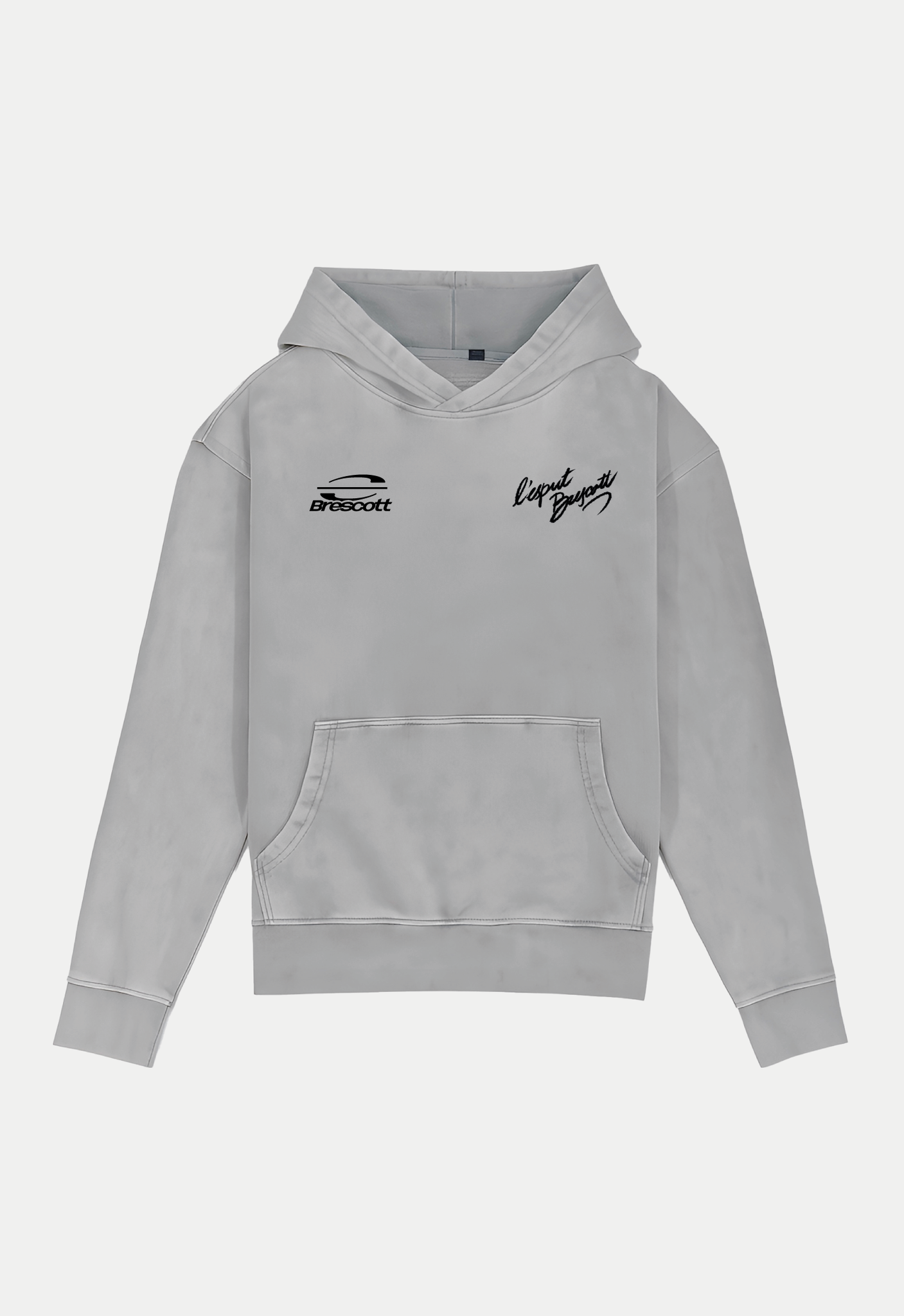 ATELIER GLACIER GRAY HOODIE