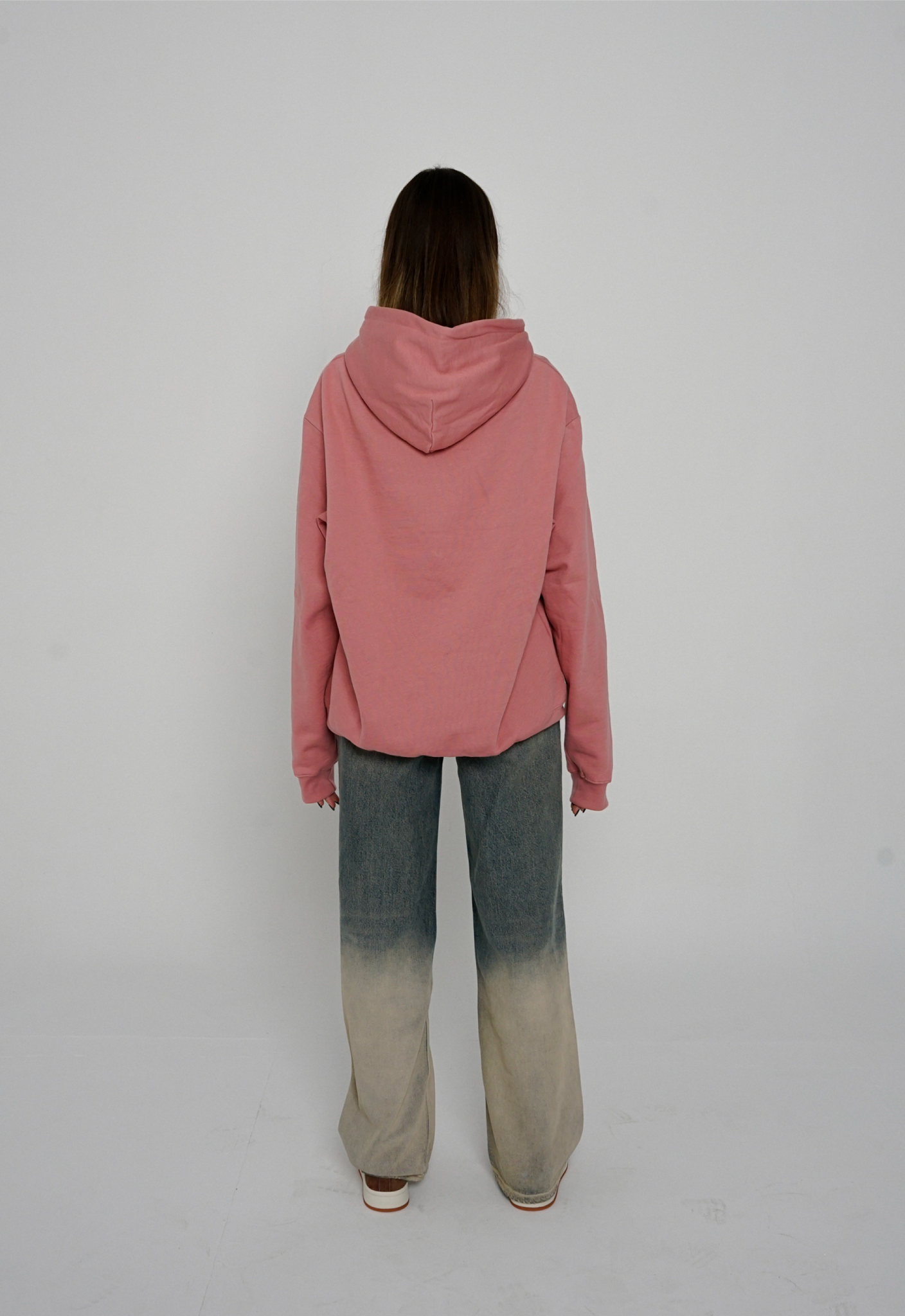 BACK IN" DUSTY ROSE HOODIE