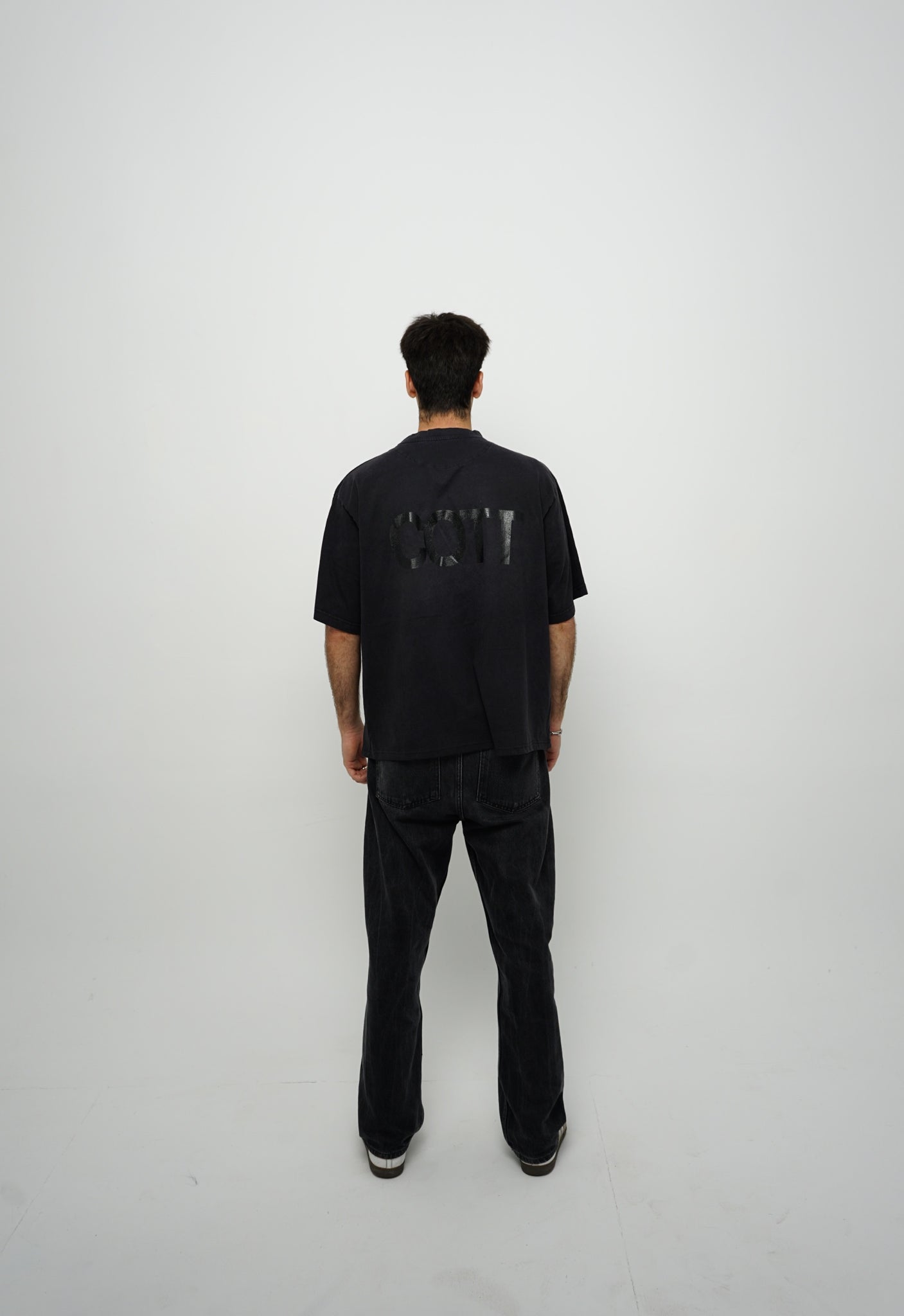 BRES BLACK WASHED T-SHIRT