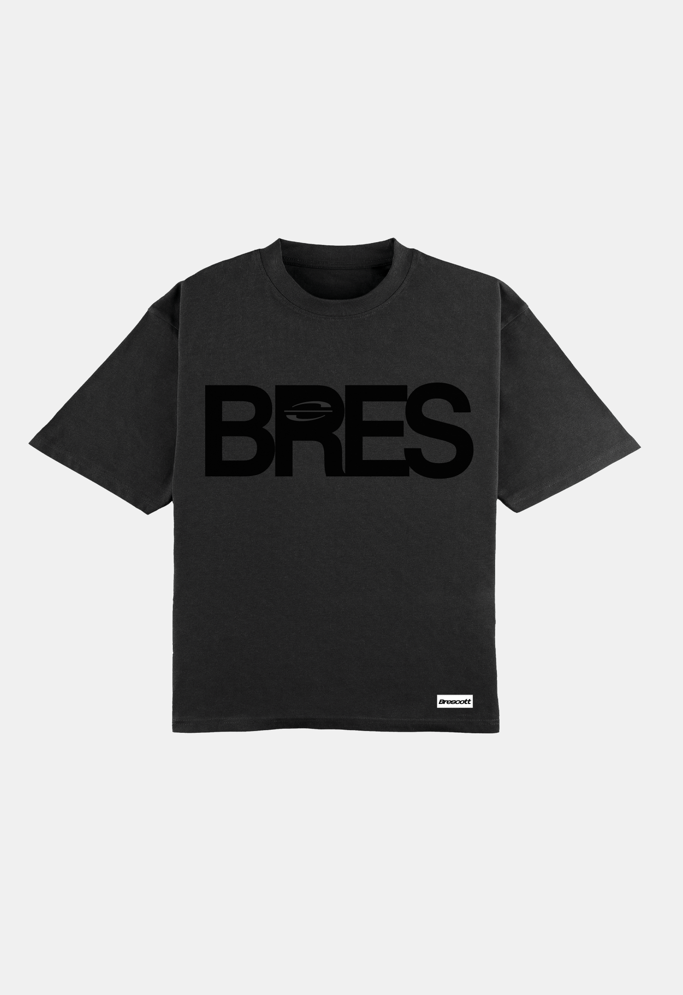 BRES BLACK WASHED T-SHIRT