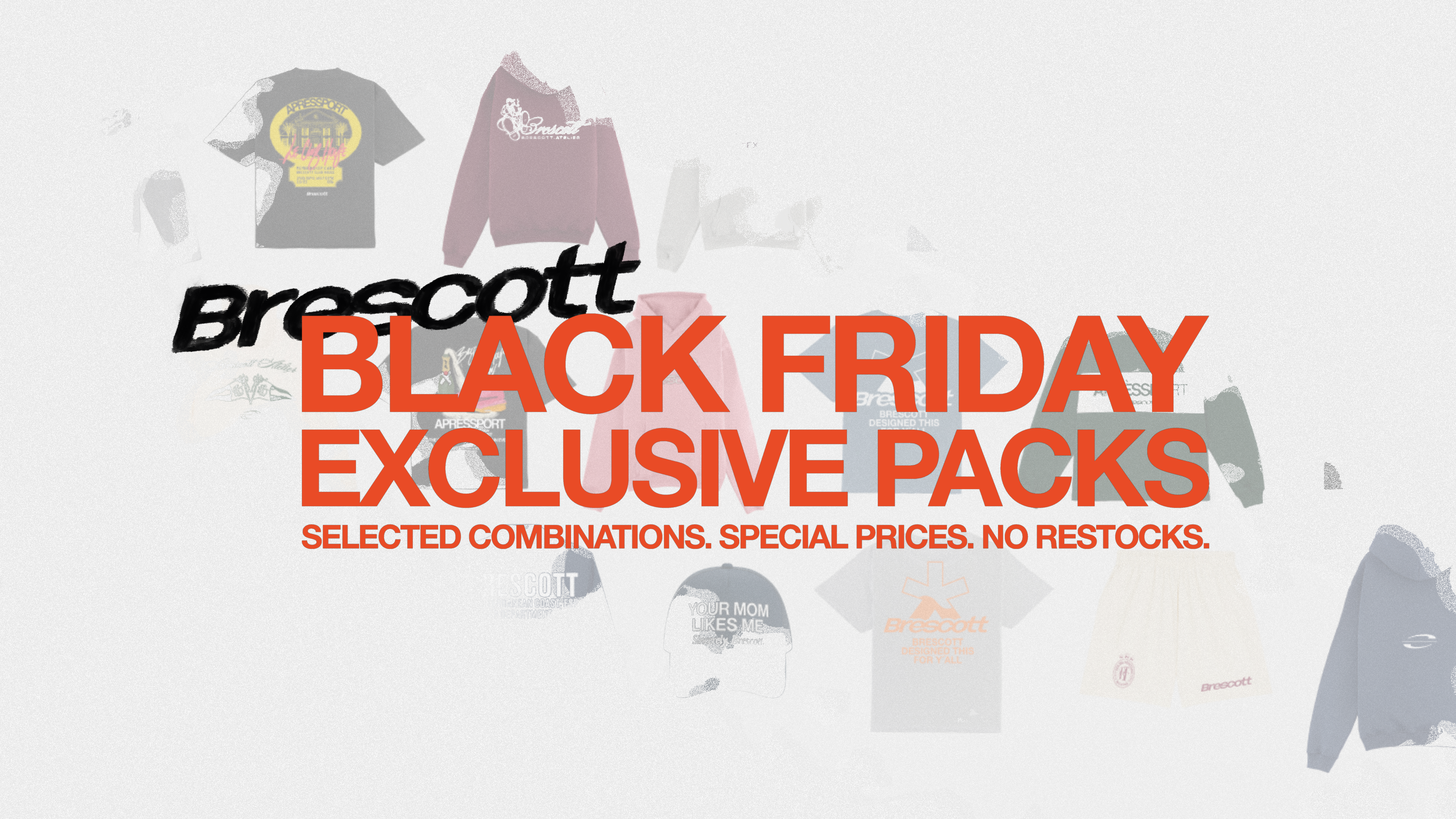 BLACK FRIDAY. EXCLUSIVE PACKS.