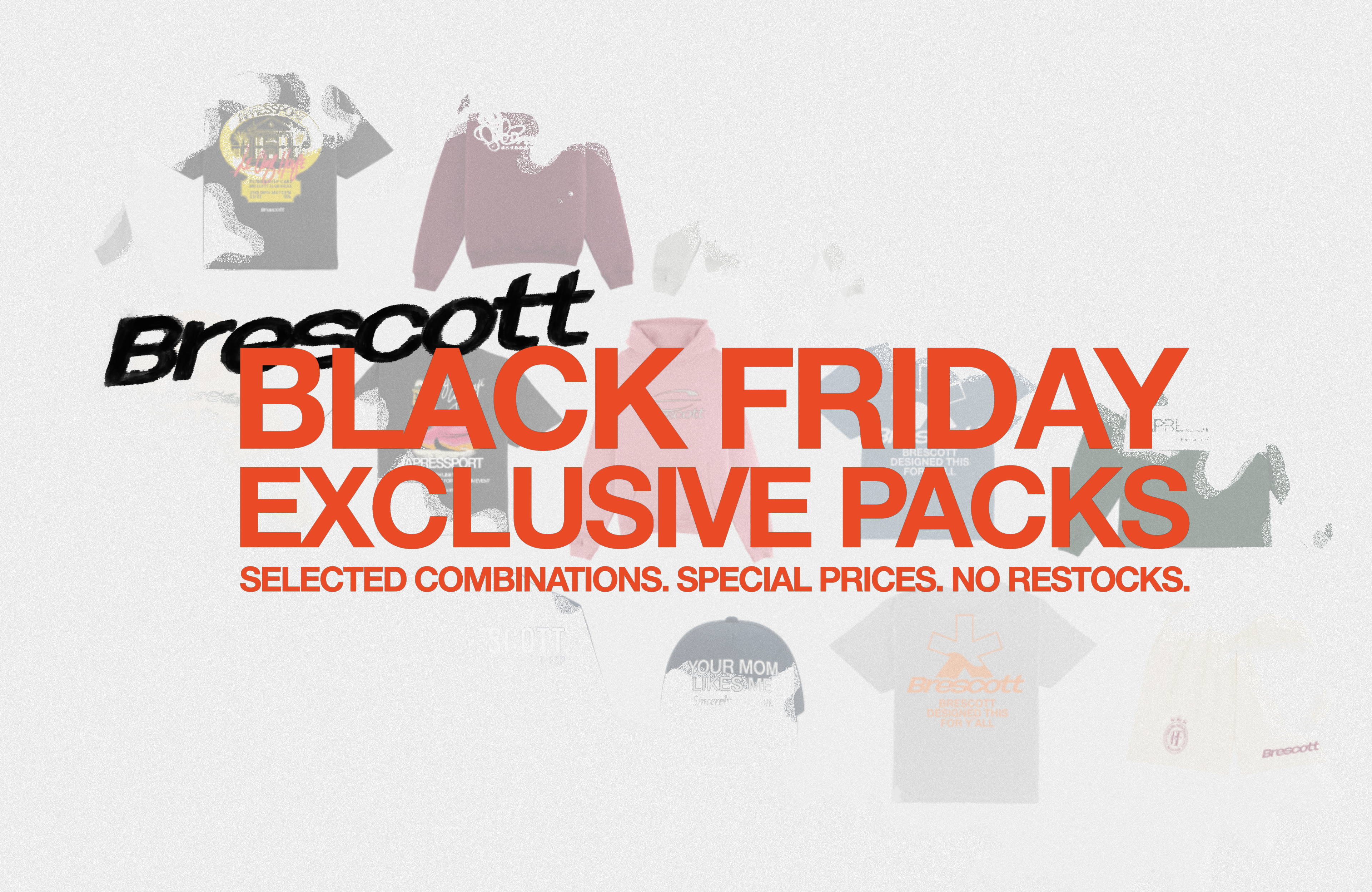BLACK FRIDAY. EXCLUSIVE PACKS.