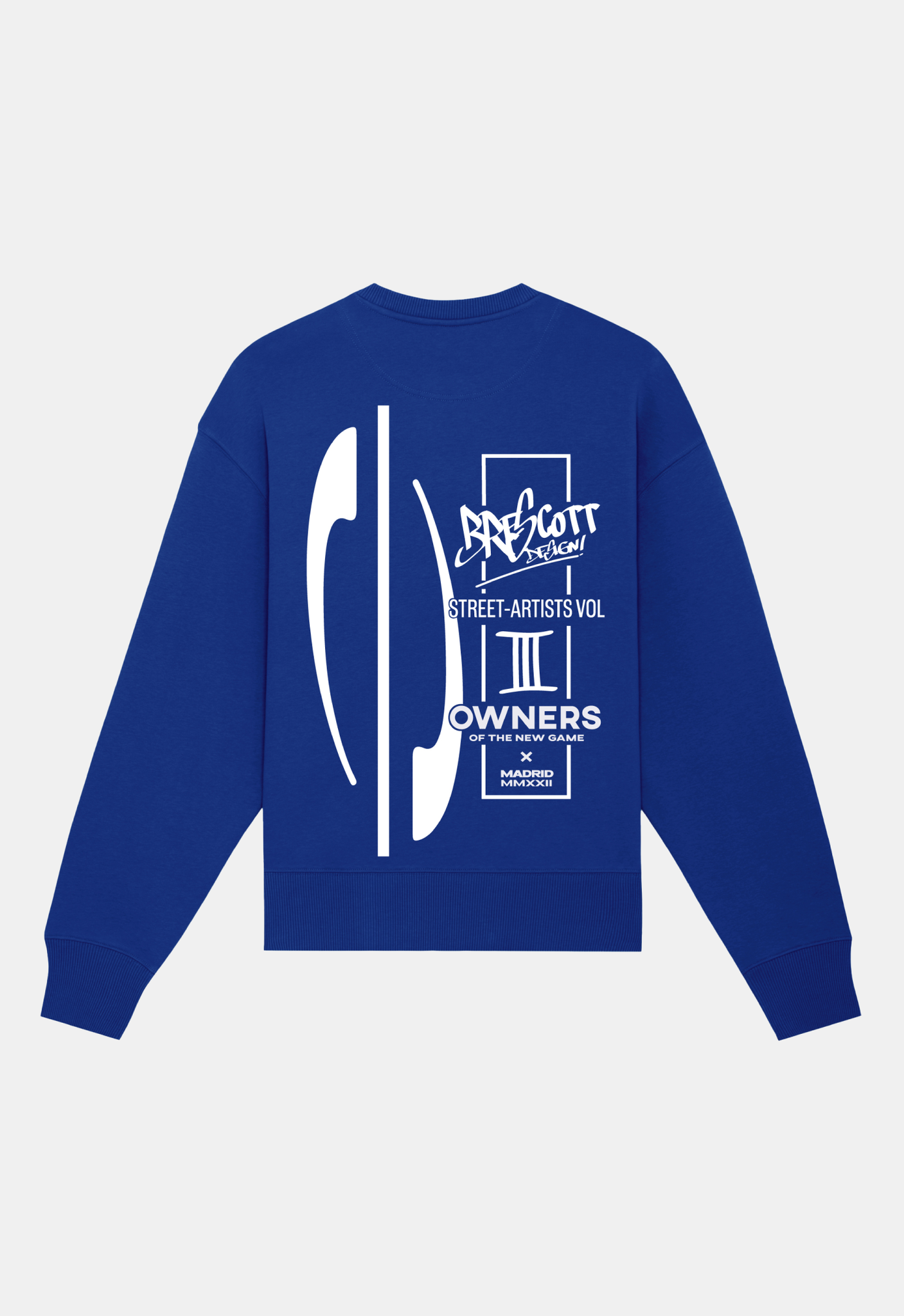 WORKER BLUE CREWNECK