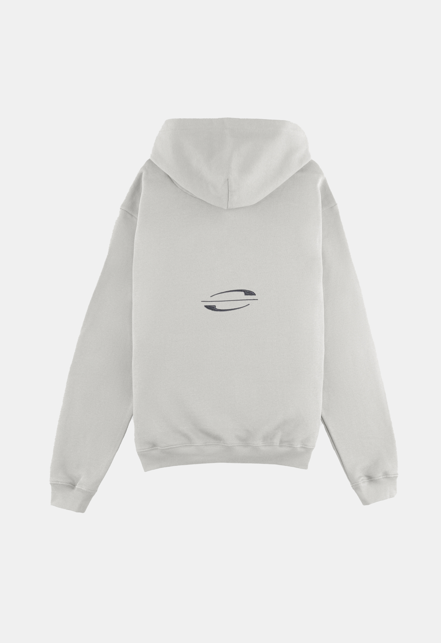 BACK IN" GLACIER GRAY HOODIE