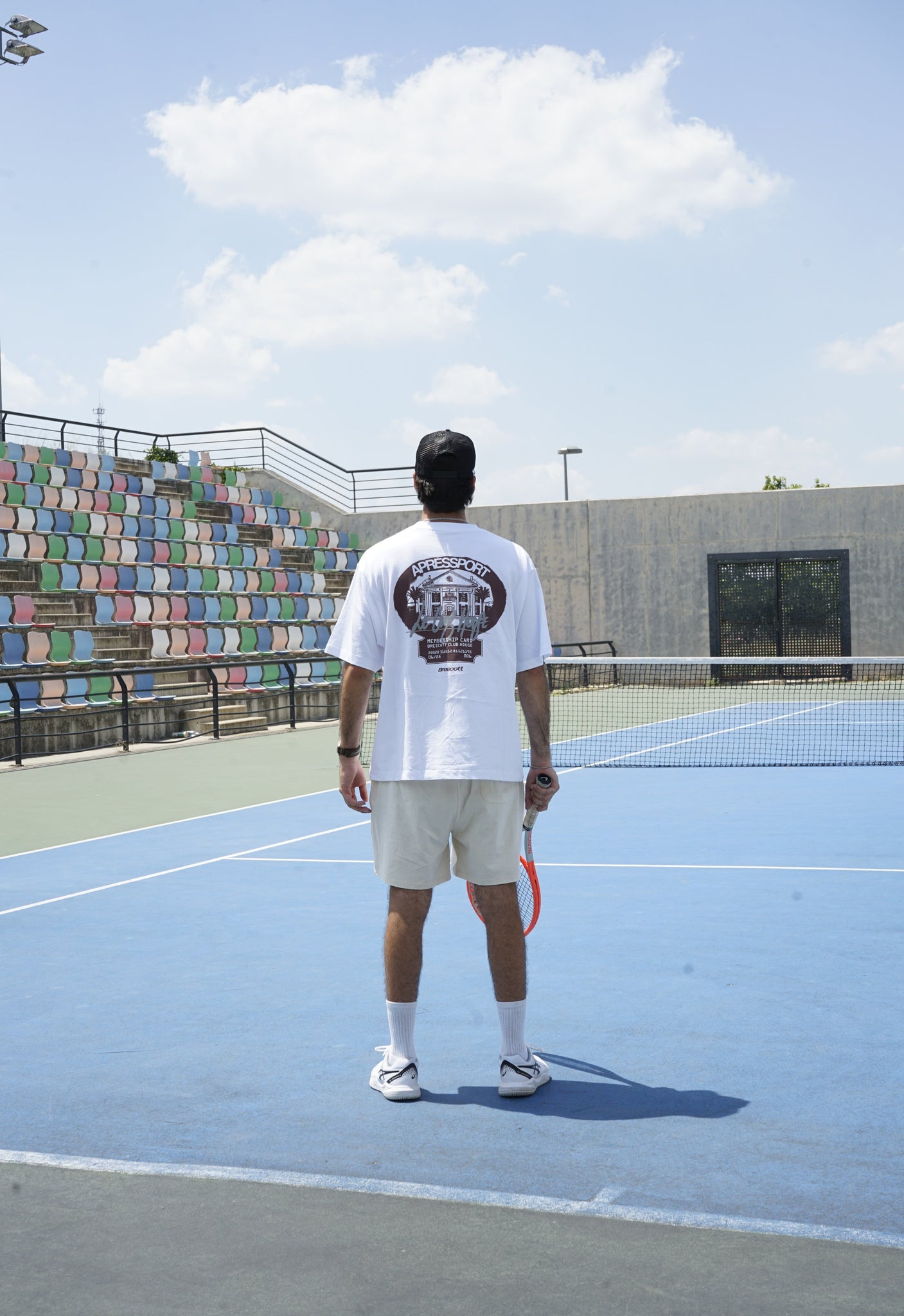 APRÈS TENNIS WHITE T-SHIRT