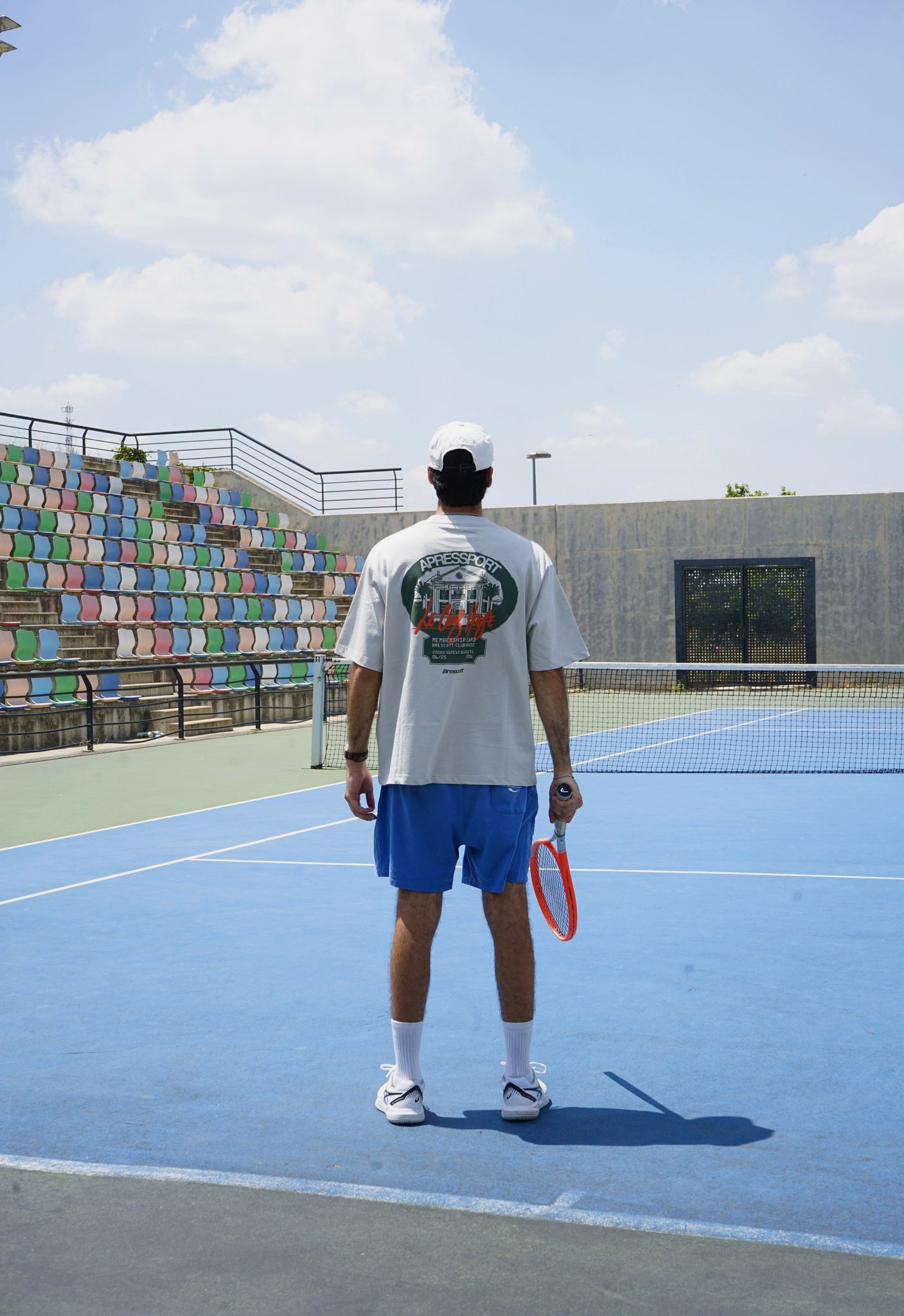 APRÈS TENNIS GRAY T-SHIRT