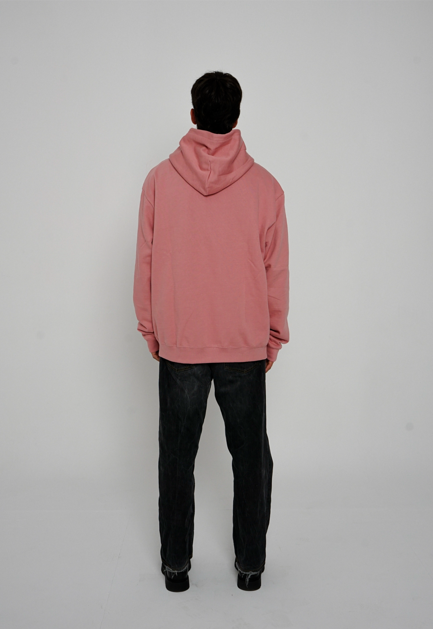 BACK IN" DUSTY ROSE HOODIE