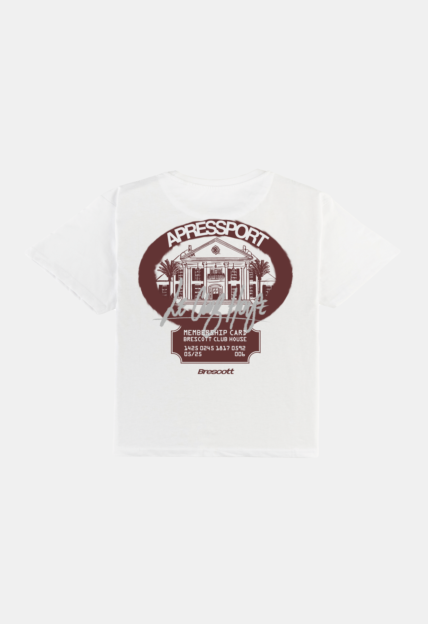 APRÈS TENNIS WHITE T-SHIRT
