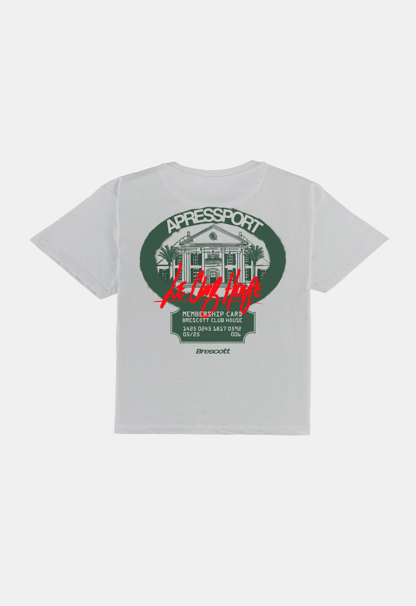 APRÈS TENNIS GRAY T-SHIRT